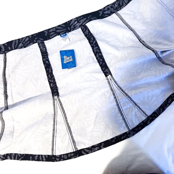 NEW RipSkirt Hawaii Length 2 Large Shibori Butterfly Charcoal Medium NWT - Picture 10 of 10